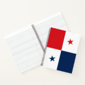 Vlag van Panama Notitieboek (Binnen)