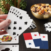 Vlag van Panama Pokerkaarten (Insitu)