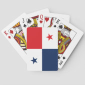 Vlag van Panama Pokerkaarten (Achterkant)