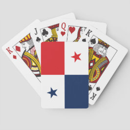 Vlag van Panama Pokerkaarten
