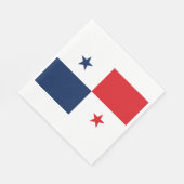 Vlag van Panama Servet (Hoek)