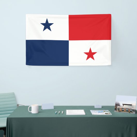 Vlag van Panama Spandoek (Beurs)