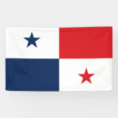 Vlag van Panama Spandoek (Horizontaal)