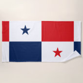 Vlag van Panama Strandlaken (Voorkant)