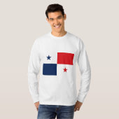 Vlag van Panama T-shirt (Voorkant volledig)