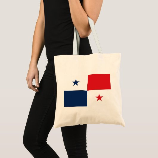 Vlag van Panama Tote Bag (Voorkant (product))