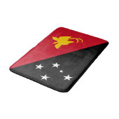Vlag van Papoea-Nieuw-Guinea Badmat (Gekanteld)