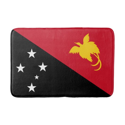 Vlag van Papoea-Nieuw-Guinea Badmat (Voorkant)