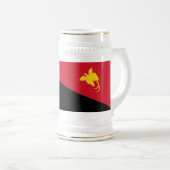 Vlag van Papoea-Nieuw-Guinea Bierpul (Voorkant rechts)