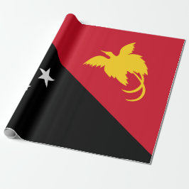 Vlag van Papoea-Nieuw-Guinea Cadeaupapier