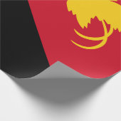 Vlag van Papoea-Nieuw-Guinea Cadeaupapier (Hoek)