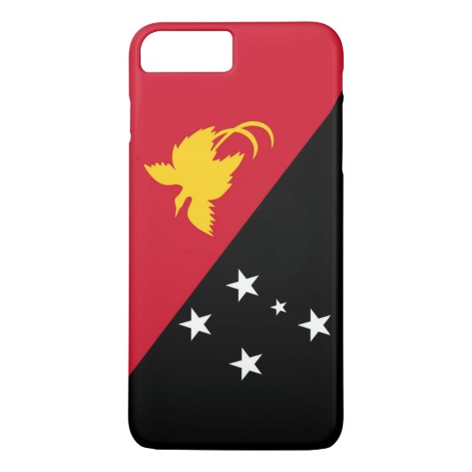 Vlag van Papoea-Nieuw-Guinea Case-Mate iPhone Case (Achterkant)