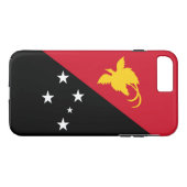 Vlag van Papoea-Nieuw-Guinea Case-Mate iPhone Case (Achterkant (Horizontaal))