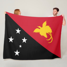 Vlag van Papoea-Nieuw-Guinea Fleece Deken