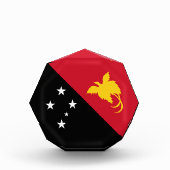 Vlag van Papoea-Nieuw-Guinea Fotoblokken (Voorkant)