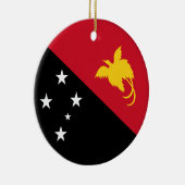Vlag van Papoea-Nieuw-Guinea Keramisch Ornament (Rechts)