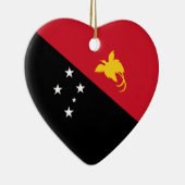 Vlag van Papoea-Nieuw-Guinea Keramisch Ornament (Rechts)