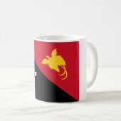 Vlag van Papoea-Nieuw-Guinea Koffiemok (Voorkant rechts)