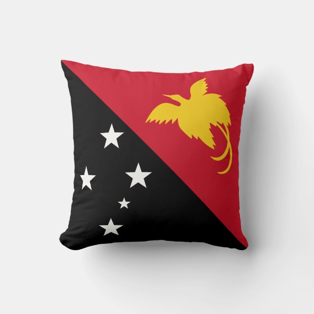 Vlag van Papoea-Nieuw-Guinea Kussen (Voorkant)