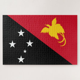Vlag van Papoea-Nieuw-Guinea Legpuzzel