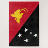 Vlag van Papoea-Nieuw-Guinea Legpuzzel (Verticaal)