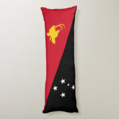 Vlag van Papoea-Nieuw-Guinea Lichaamskussen (Achterkant (Verticaal))