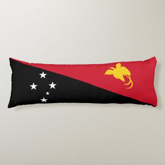 Vlag van Papoea-Nieuw-Guinea Lichaamskussen (Voorkant)