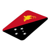 Vlag van Papoea-Nieuw-Guinea Magneet (Linkerzijde)
