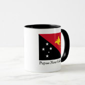 Vlag van Papoea-Nieuw-Guinea Mok (Voorkant rechts)