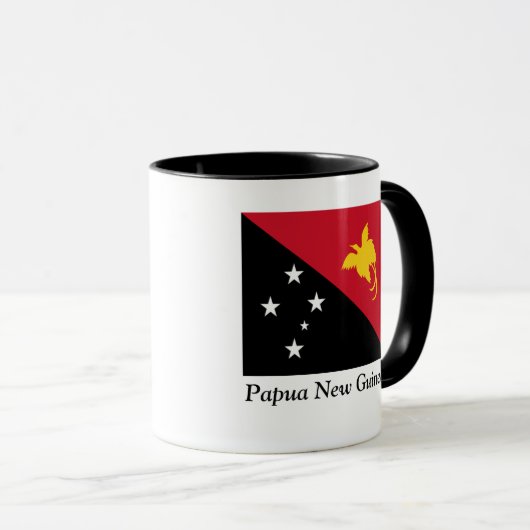 Vlag van Papoea-Nieuw-Guinea Mok (Voorkant rechts)