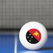 Vlag van Papoea-Nieuw-Guinea Pingpongbal (Net)