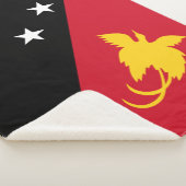 Vlag van Papoea-Nieuw-Guinea Sherpa Deken (3/4)