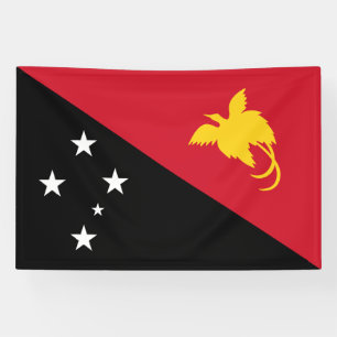 Vlag van Papoea-Nieuw-Guinea Spandoek