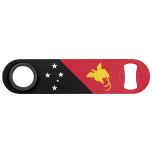 Vlag van Papoea-Nieuw-Guinea Speed Flessenopener