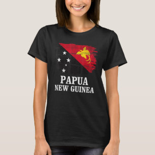  vlag van Papoea-Nieuw-Guinea T-shirt