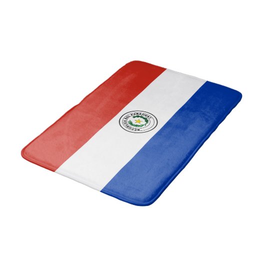 Vlag van Paraguay Badmat (Gekanteld)