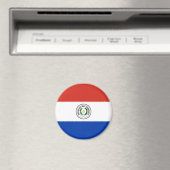Vlag van Paraguay - Bandera de Paraguay Magneet (Insitu (Vaatwasser))