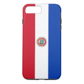 Vlag van Paraguay Case-Mate iPhone Case (Achterkant)