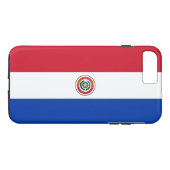 Vlag van Paraguay Case-Mate iPhone Case (Achterkant (Horizontaal))