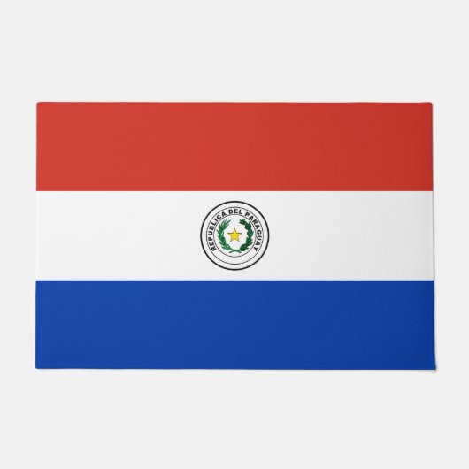 Vlag van Paraguay Deurmat (Voorkant)