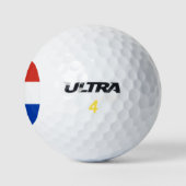 Vlag van Paraguay Golfballen (Logo)