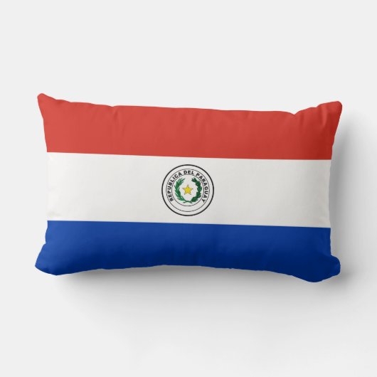 Vlag van Paraguay Kussen (Achterkant)