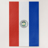 Vlag van Paraguay Legpuzzel (Verticaal)