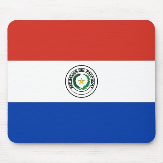 Vlag van Paraguay Muismat (Voorkant)