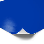 Vlag van Paraguay Perfect Poster (Hoek)