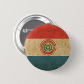  vlag van Paraguay Ronde Button 5,7 Cm (Voorkant /achterkant)