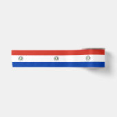 Vlag van Paraguay Satijnen Lint (Voorkant)
