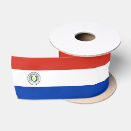 Vlag van Paraguay Satijnen Lint