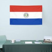 Vlag van Paraguay Spandoek (Beurs)