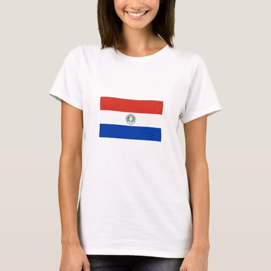 Vlag van Paraguay T-shirt (Voorkant)